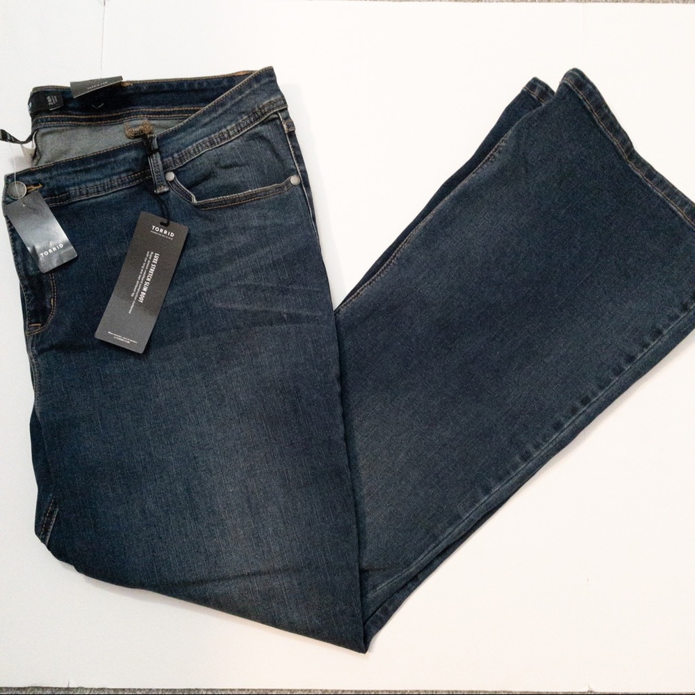 Torrid Luxe Stretch Slim Boot Jeans Size 24 New with tags